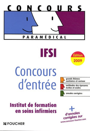 IFSI Concours d'entrée