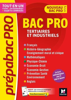 PrépabacPro - Bac Pro Tertiaires et industriels - Matières générales - Révision et entraînement