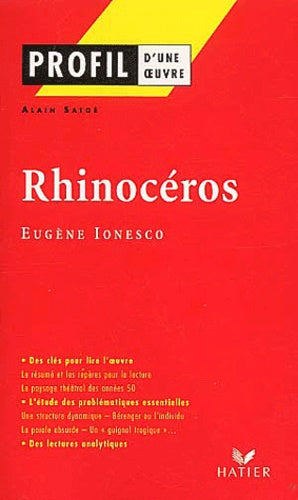 Profil d'une oeuvre : Rhinocéros