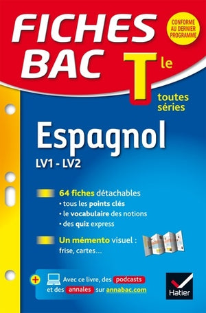 Espagnol LV1-LV2 Tle toutes séries