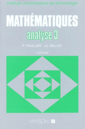 Mathématiques BTS, tome 3 analyse 3