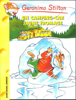 Un camping-car jaune fromage