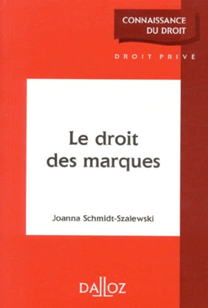 Le droit des marques