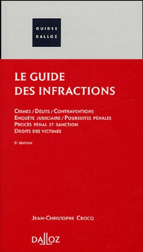 Le guide des infractions