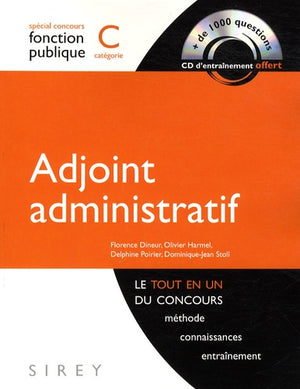 Adjoint administratif: Catégorie C