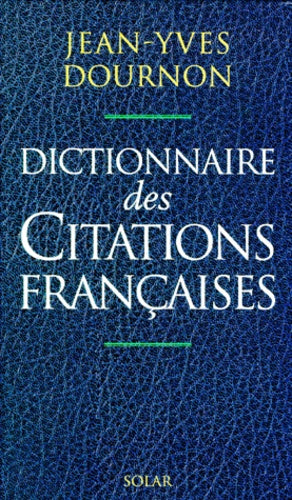 Dictionnaire des citations françaises