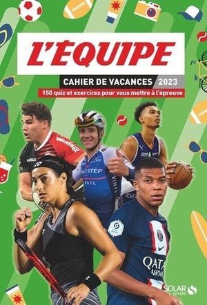 Cahier de vacances 2023 - L'Equipe