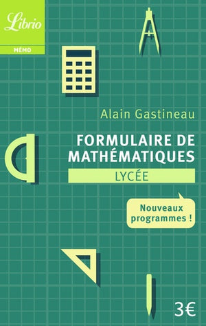 Formulaire de mathématiques