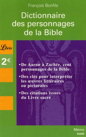 Dictionnaire des personnages de la Bible