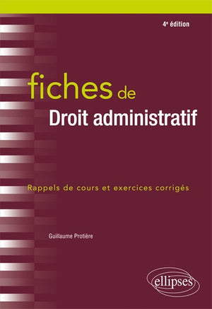 Fiches de droit administratif