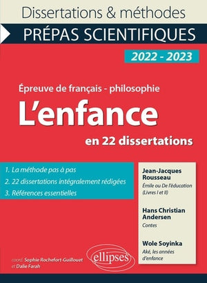 L'enfance en 22 dissertations