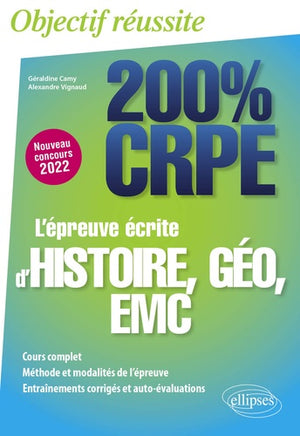 L'épreuve écrite d'histoire, géo, EMC