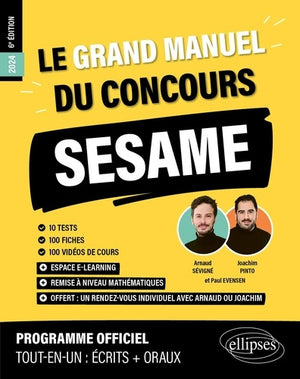 Le grand manuel du concours SESAME