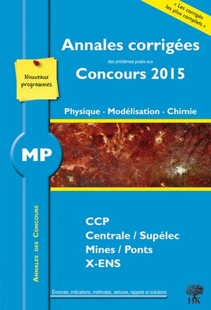 MP Physique Modélisation Chimie