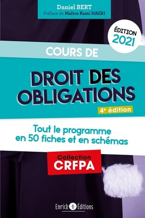 Cours de droit des obligations 2021