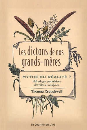 Les dictons de nos grands-mères