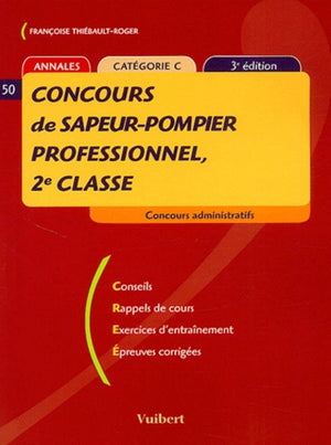 Concours de sapeur-pompier professionnel, 2ème classe ( 3ème edition 2003)