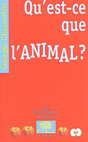 Qu'est-ce que l'animal ?