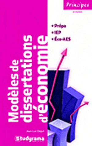 Modèles de dissertations d'économie