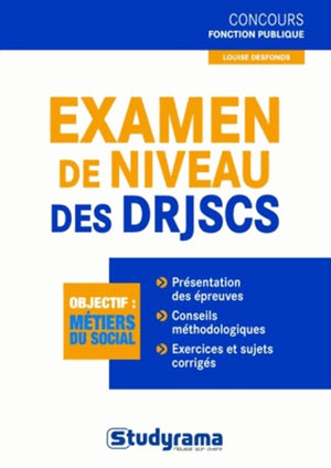 Examen de niveau des DRJSCS