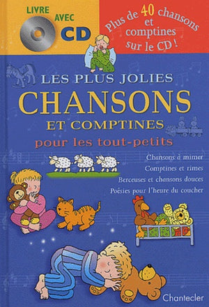 Les plus jolies chansons et comptines pour les tout-petits (1CD audio)