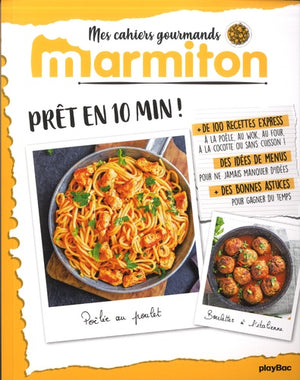 Marmiton Cahier gourmand Prêt en 10 minutes !