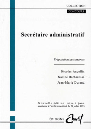 Concours de secrétaire administratif et saenes - Catégorie B