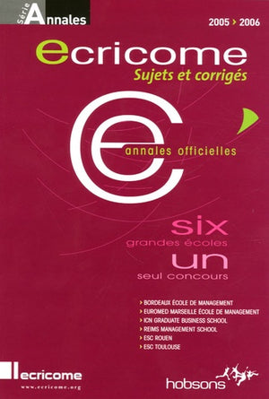 Annales du concours 2005