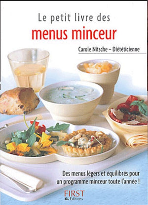 Le petit livre des menus minceur