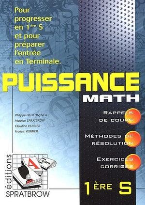 Puissance math, 1ère, Bac S