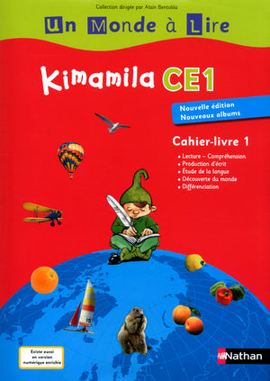 Kimamila CE1 : Cahier-livre 1 + Mémo 1