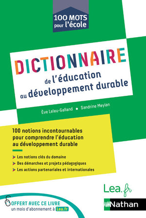 Dictionnaire de l'éducation au développement durable