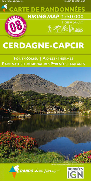 08 Cerdagne/Capcir 1/50 000