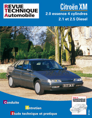 Revue technique automobile Citroën XM - 1989 à 2001