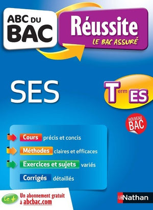 ABC du BAC Réussite SES Term ES