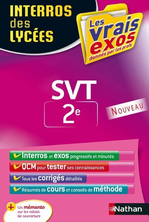 Interros des lycées SVT 2de