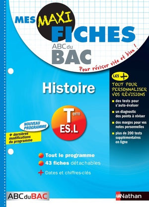 Mes maxi fiches histoire terminale ES.L