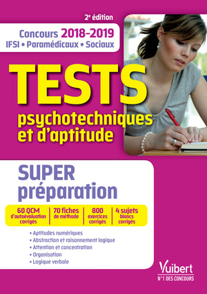 Tests psychotechniques et d'aptitude - Super préparation