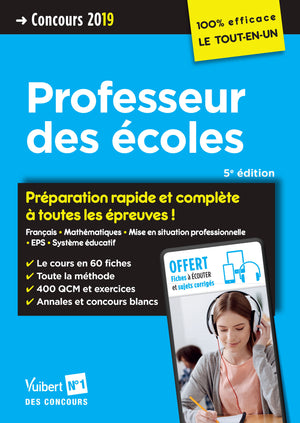 Concours professeur des écoles - Préparation rapide et complète à toutes les épreuves !