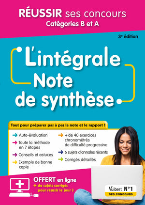 L'intégrale de la Note de synthèse