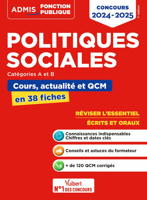 Politiques sociales - L'essentiel en 38 fiches