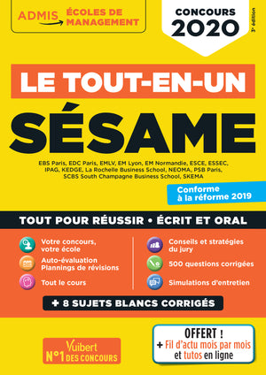 Concours Sésame - Le tout-en-un