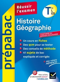 Histoire-Géographie Tle L, ES: Réussir l'examen