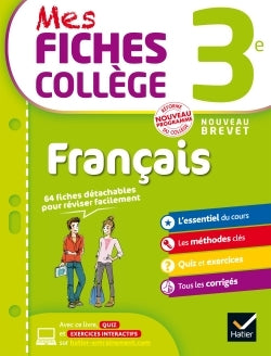 Mes fiches collège français 3e