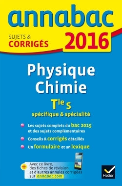 Annales Annabac 2016 Physique-Chimie Tle S