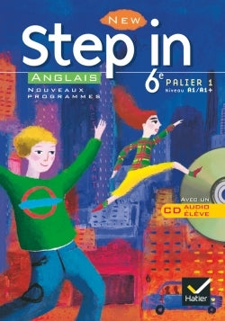 New Step In Anglais 6e + CD (manuel élève)