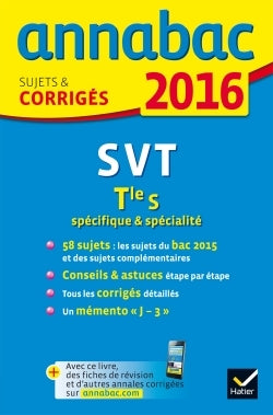 SVT Tle S spécifique & spécialité: Sujets et corrigés