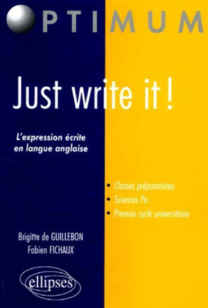 Just Write it !