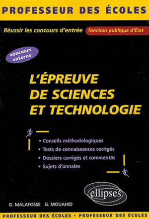 L'épreuve de Sciences et Technologie