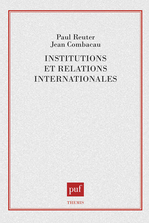 Institutions et relations internationales